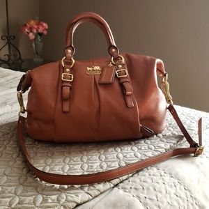 Coach Brown Soft Leather Satchel